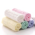 MUKIN Baby Muslin Washcloths - Natural Muslin Cotton Baby Wipes - Soft Newborn Baby Face Towel and Muslin Washcloth for Sensitive Skin- Baby Registry as Shower , 5 Pack 12x12 inches - Image 9